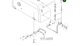 Шланг 07103-A0203 Komatsu