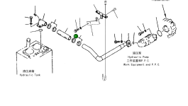 Шланг 07260-27428 Komatsu