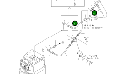 Шланг 104-40-58541 Komatsu