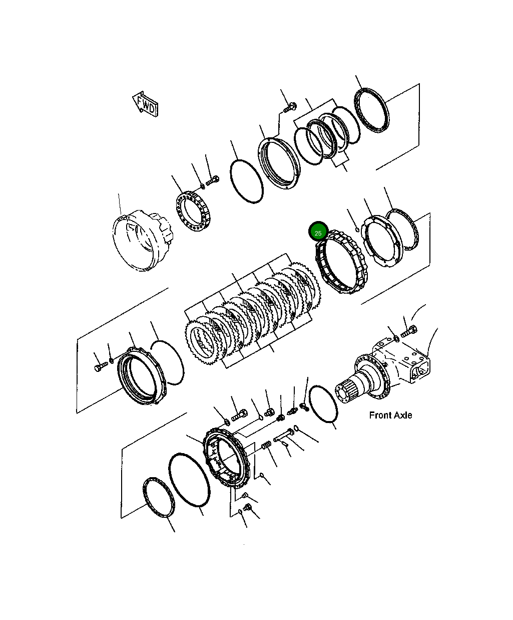 Шестерня 428-33-11211 Komatsu