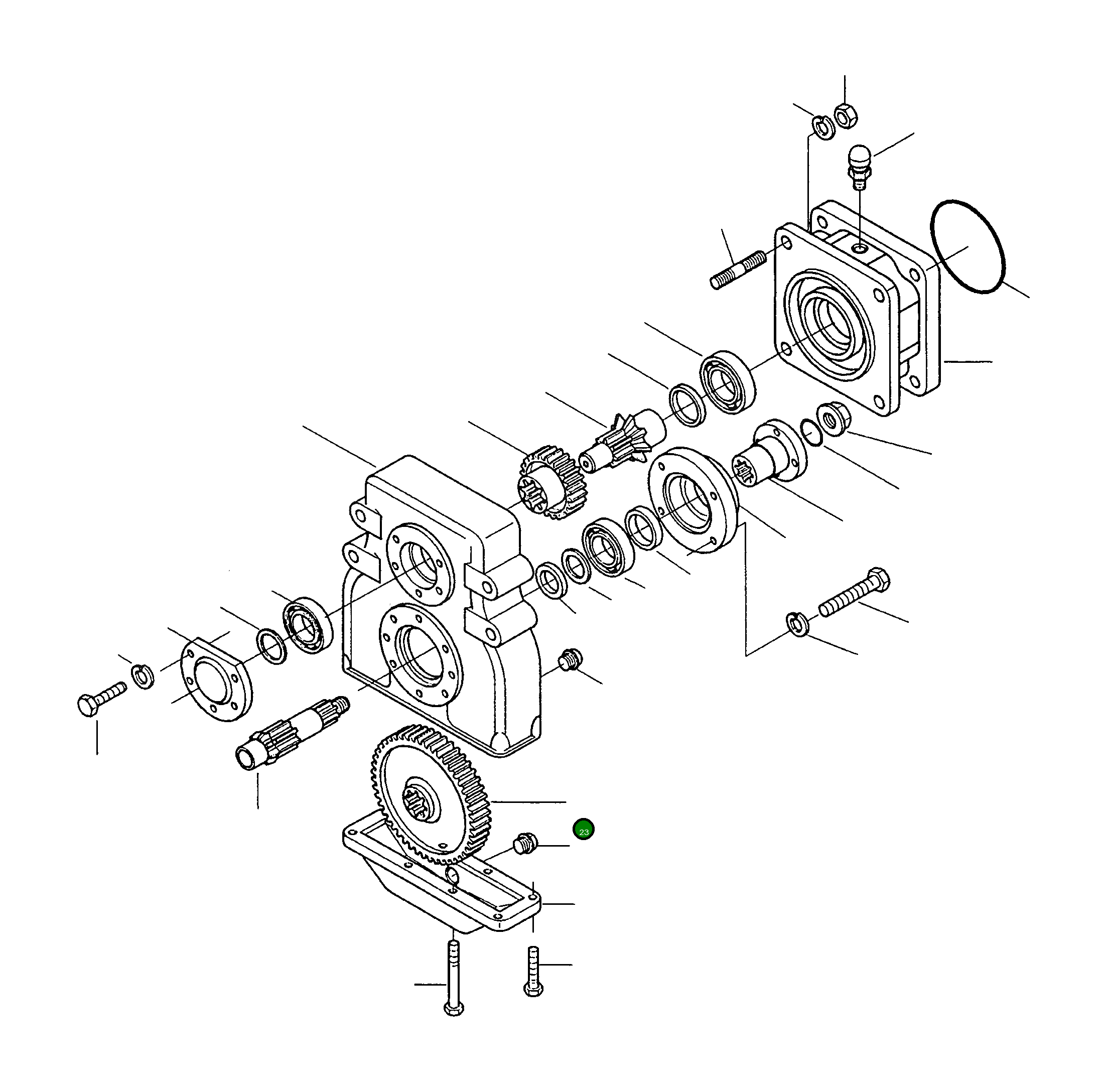 Шестерня 4919672M1 Komatsu