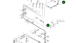 Шланг 07623-00215 Komatsu