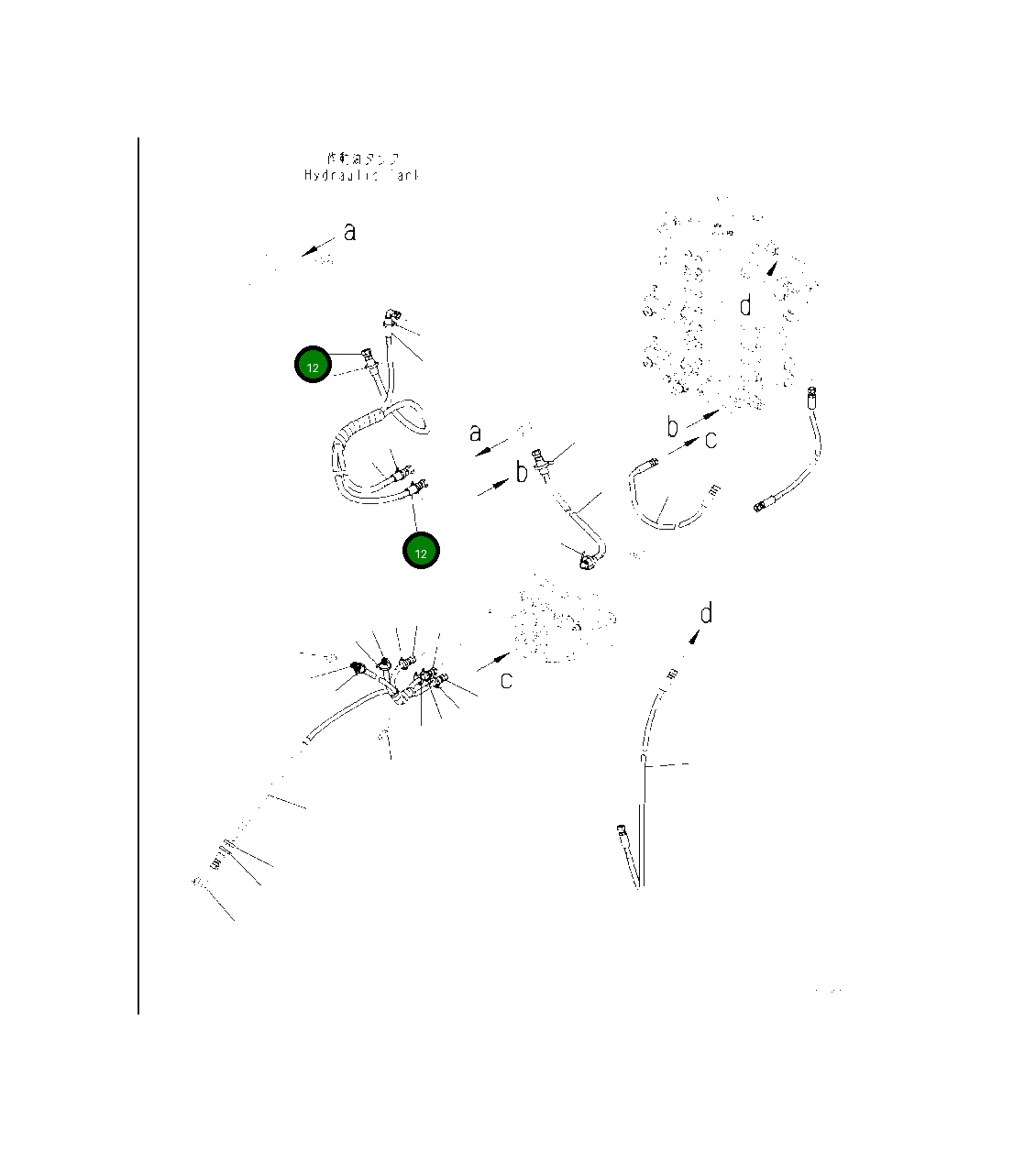 Шланг 02740-00314 Komatsu