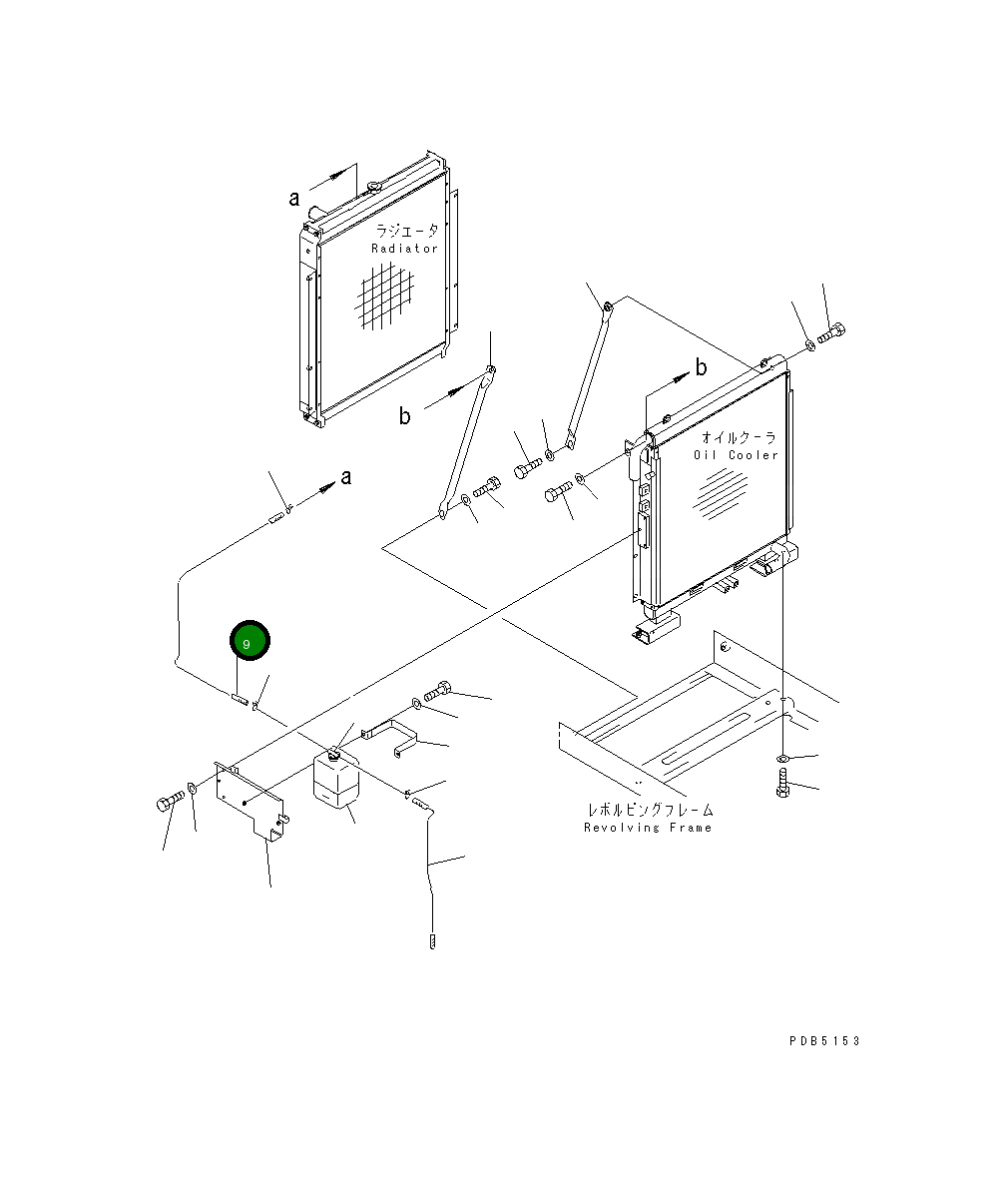 Шланг 20Y-03-21390 Komatsu