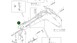 Шланг 07086-20509 Komatsu