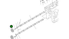 Шестерня,R.H. 6164-41-1310 Komatsu