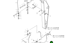 Шланг 20K-970-3170 Komatsu