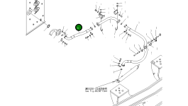 Шланг 07298-020A8 Komatsu