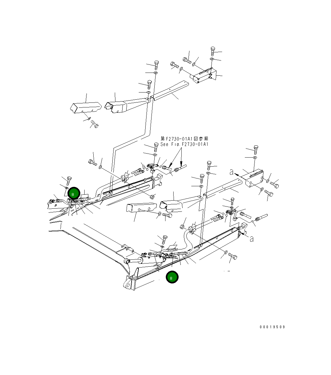 Шланг 14X-Z16-1670 Komatsu