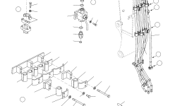 Шланг 02779-00535 Komatsu