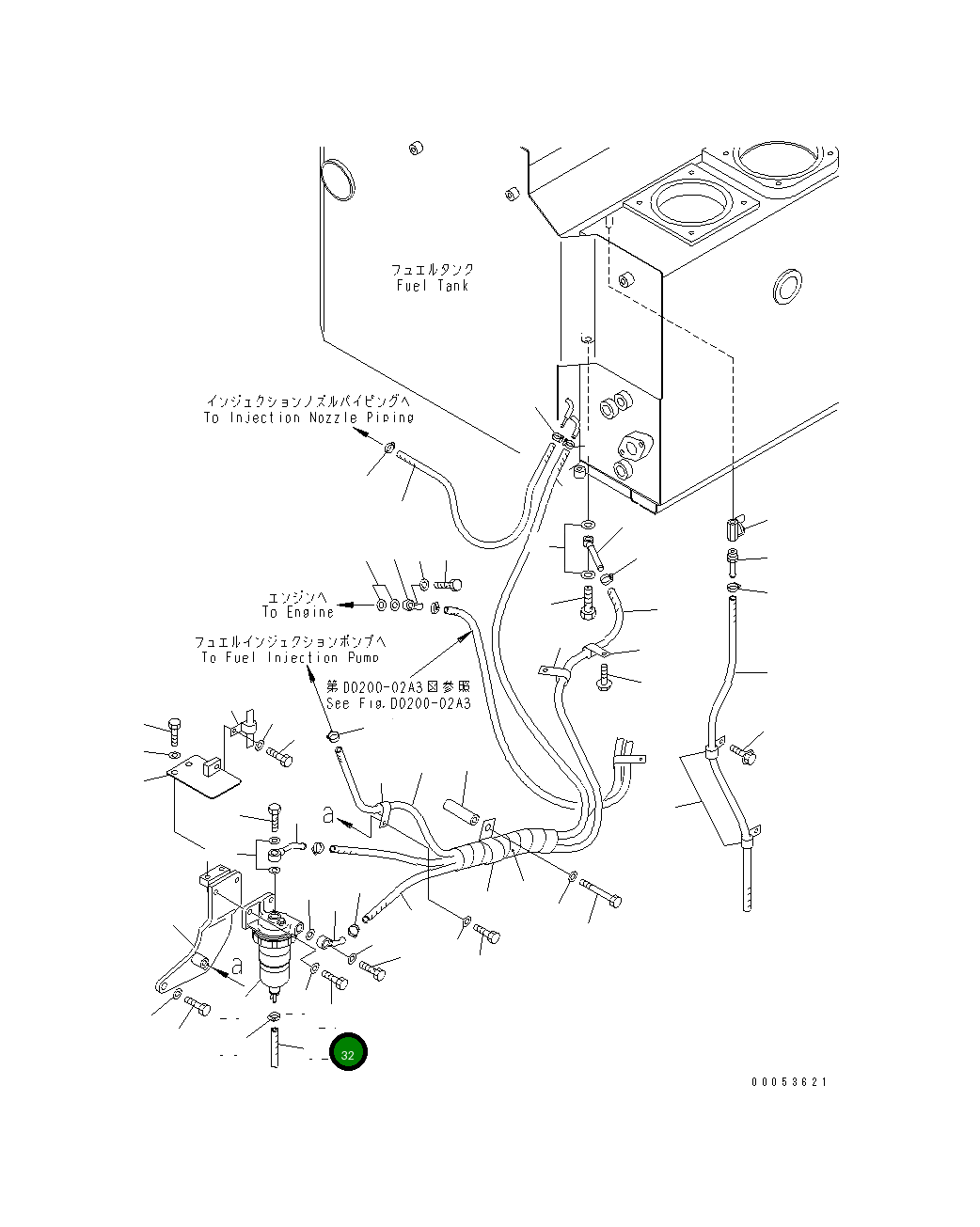 Шланг 07288-10607 Komatsu