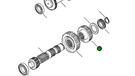 Шестерня CA0131133 Komatsu