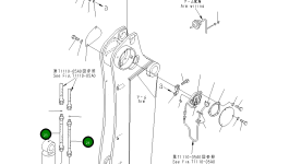 Шланг 20U-62-44210 Komatsu