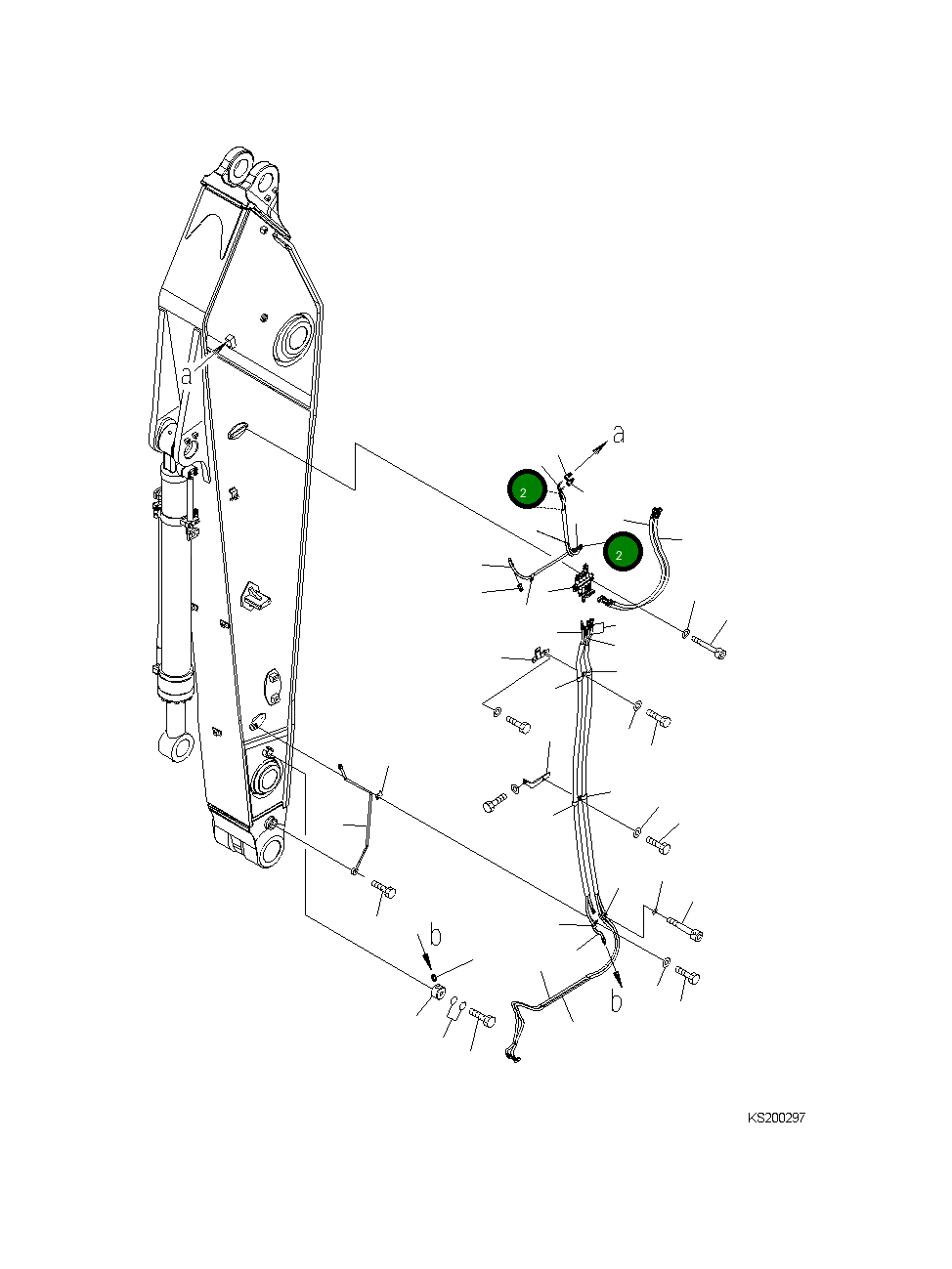 Шланг 208-70-K3531 Komatsu