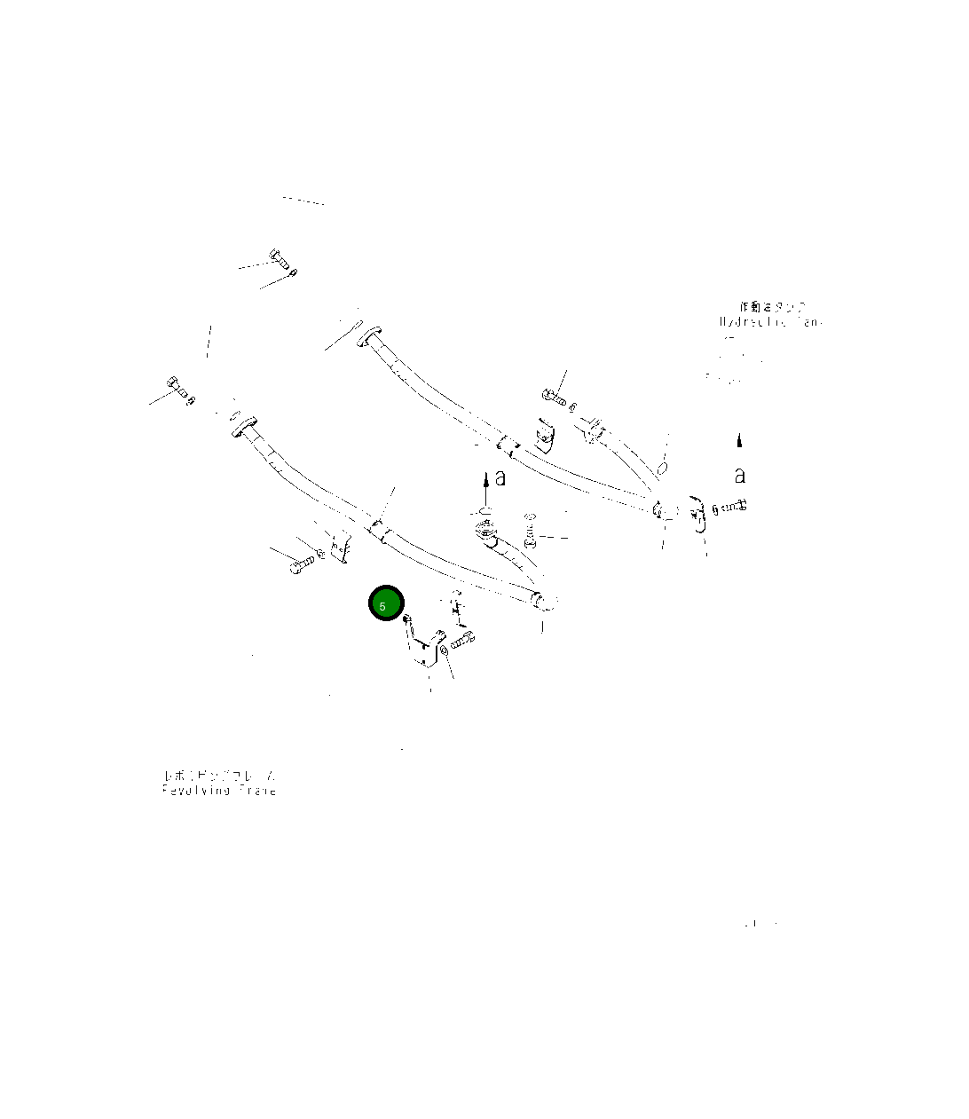 Шланг 208-62-41252 Komatsu