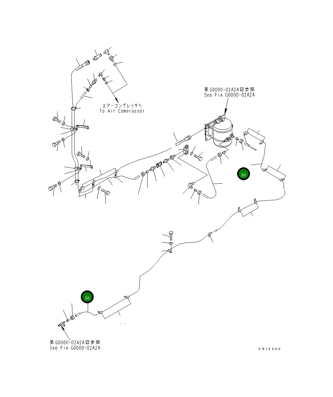 Шланг 07822-00681 Komatsu