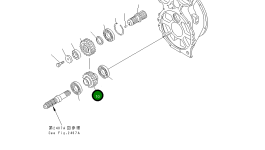 Шестерня 235-15-12841 Komatsu