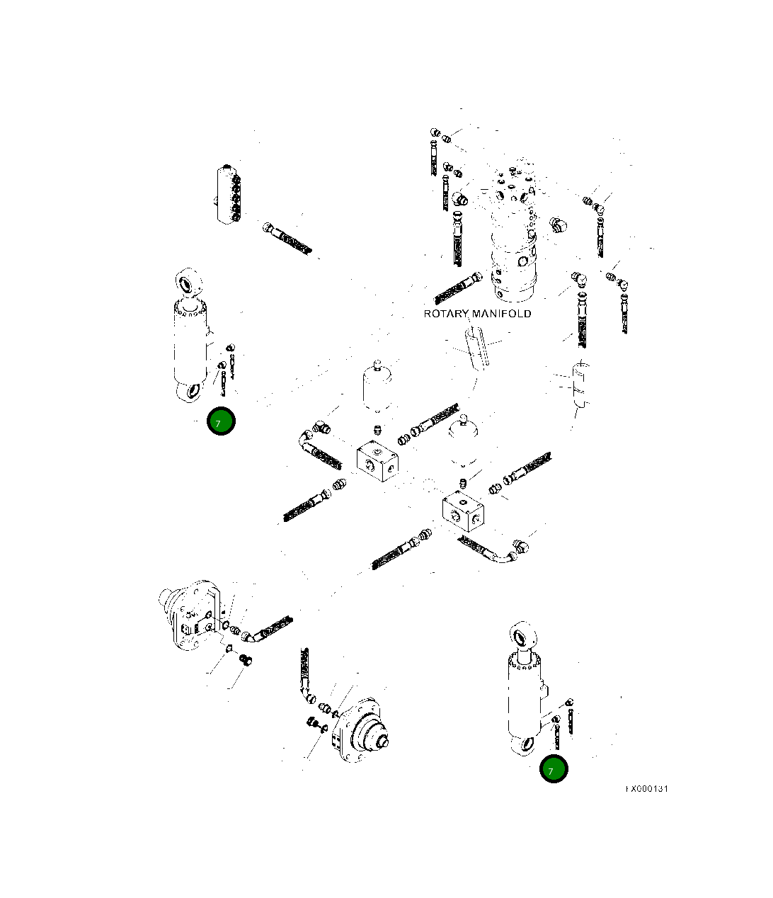 Шланг 20484 Komatsu