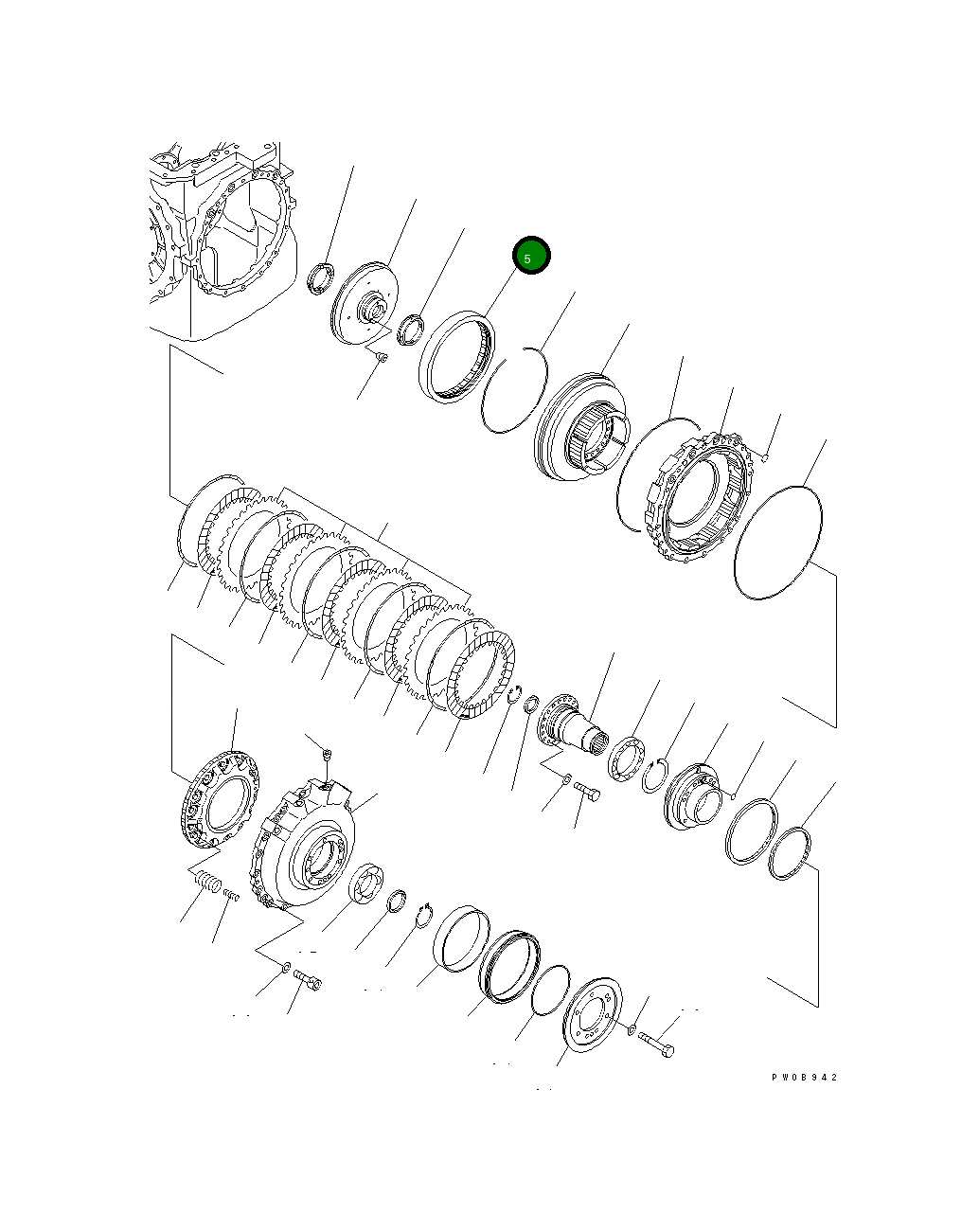 Шестерня 14Y-22-22161 Komatsu