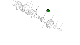 Шестерня 452-642 Komatsu