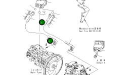 Шланг 07073-01AA8 Komatsu