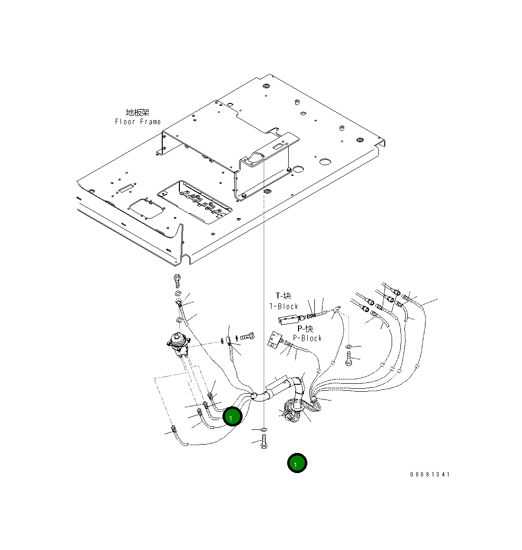 Шланг 201-62-83150 Komatsu