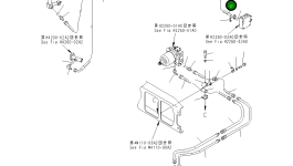 Шланг 07298-010A6 Komatsu