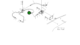 Шланг 02754-20308 Komatsu