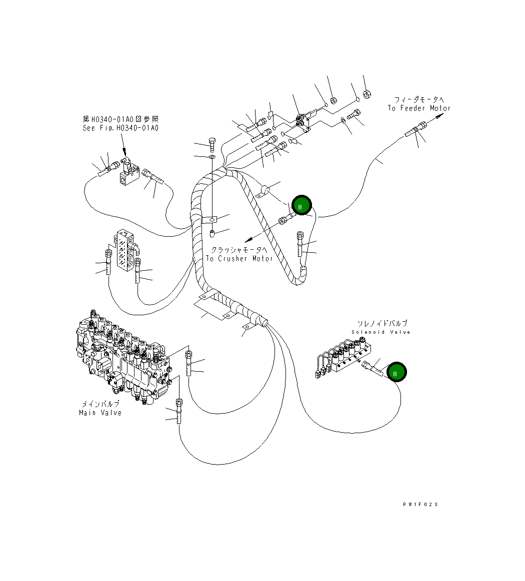 Шланг 02762-00269 Komatsu