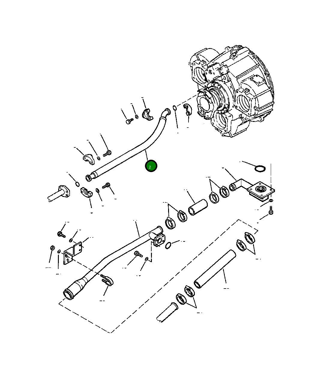 Шланг 07297-012A9 Komatsu