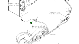 Шланг 02762-00461 Komatsu