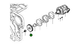 Шестерня 6732-21-3420 Komatsu