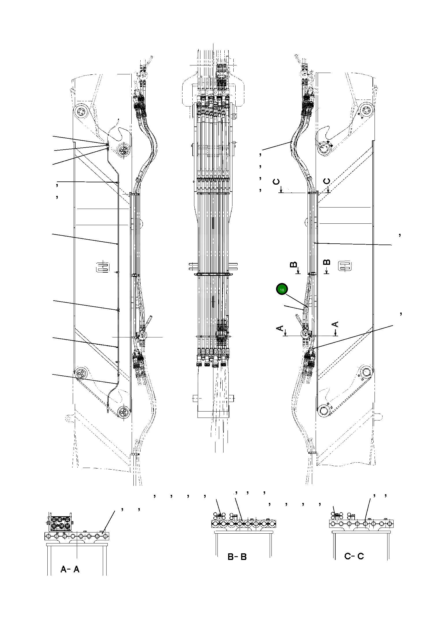 Шланг 07108-00438 Komatsu