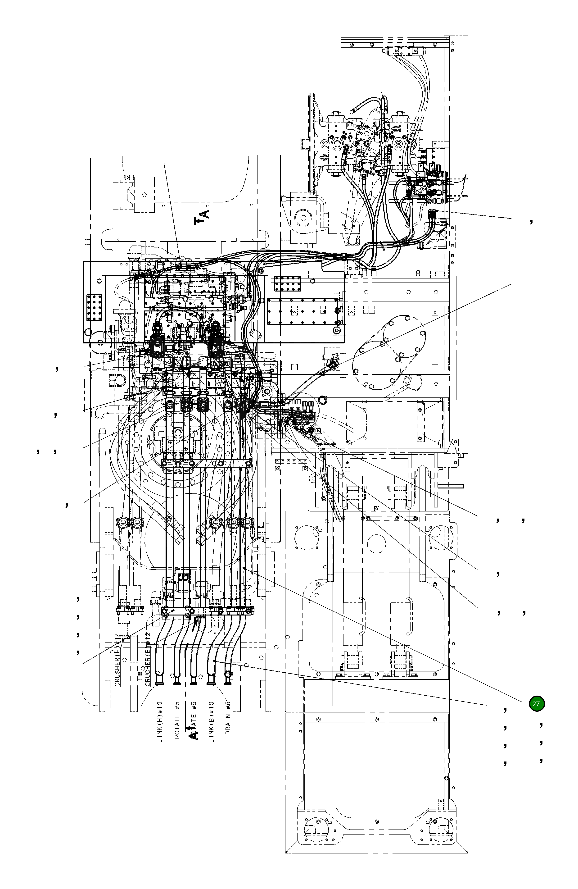 Шланг 07098-00520 Komatsu