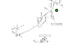Шланг 175-49-33370 Komatsu