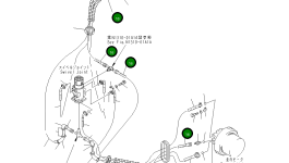 Шланг 07102-30327 Komatsu