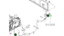 Шланг 02762-00338 Komatsu