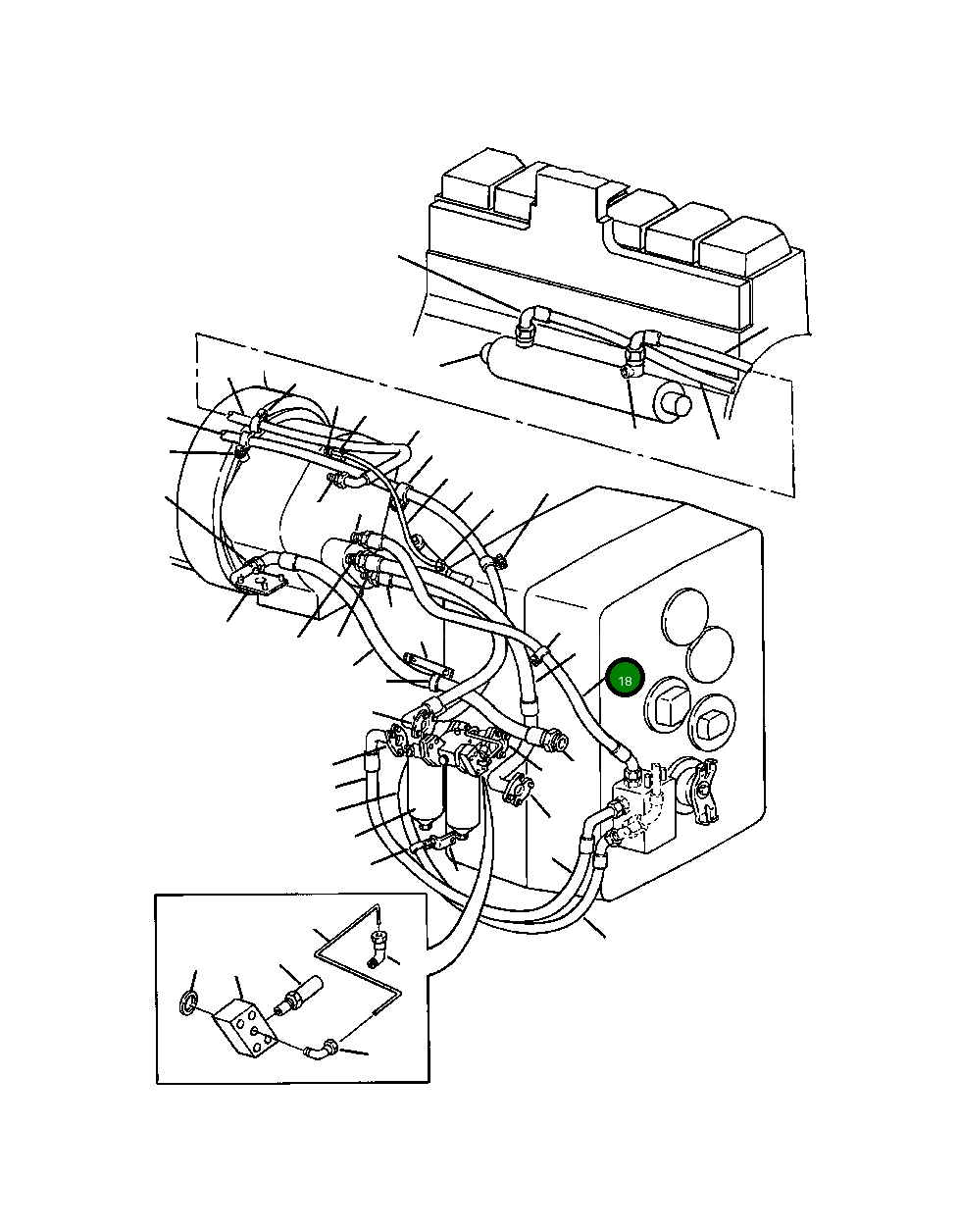 Шланг 1134 794 C1 Komatsu
