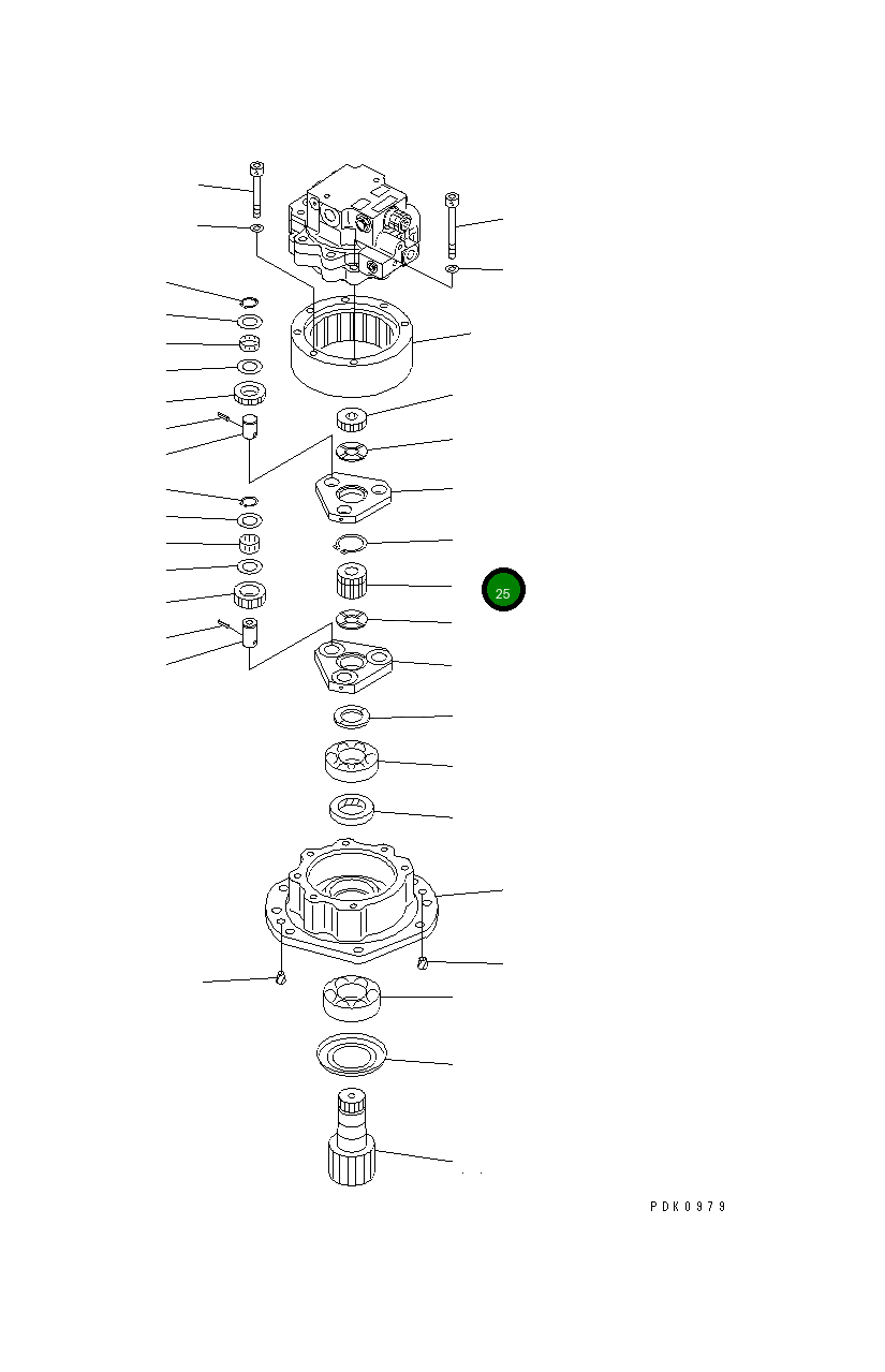 Шестерня 20S-26-81130 Komatsu