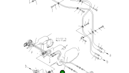 Шланг 195-61-54350 Komatsu