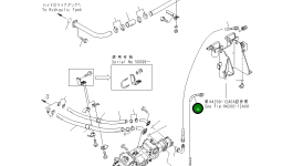 Шланг 07626-00609 Komatsu