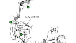 Шланг 07098-01031 Komatsu