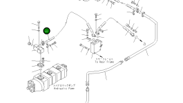 Шланг 07087-01013 Komatsu