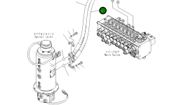 Шланг 20G-62-31350 Komatsu