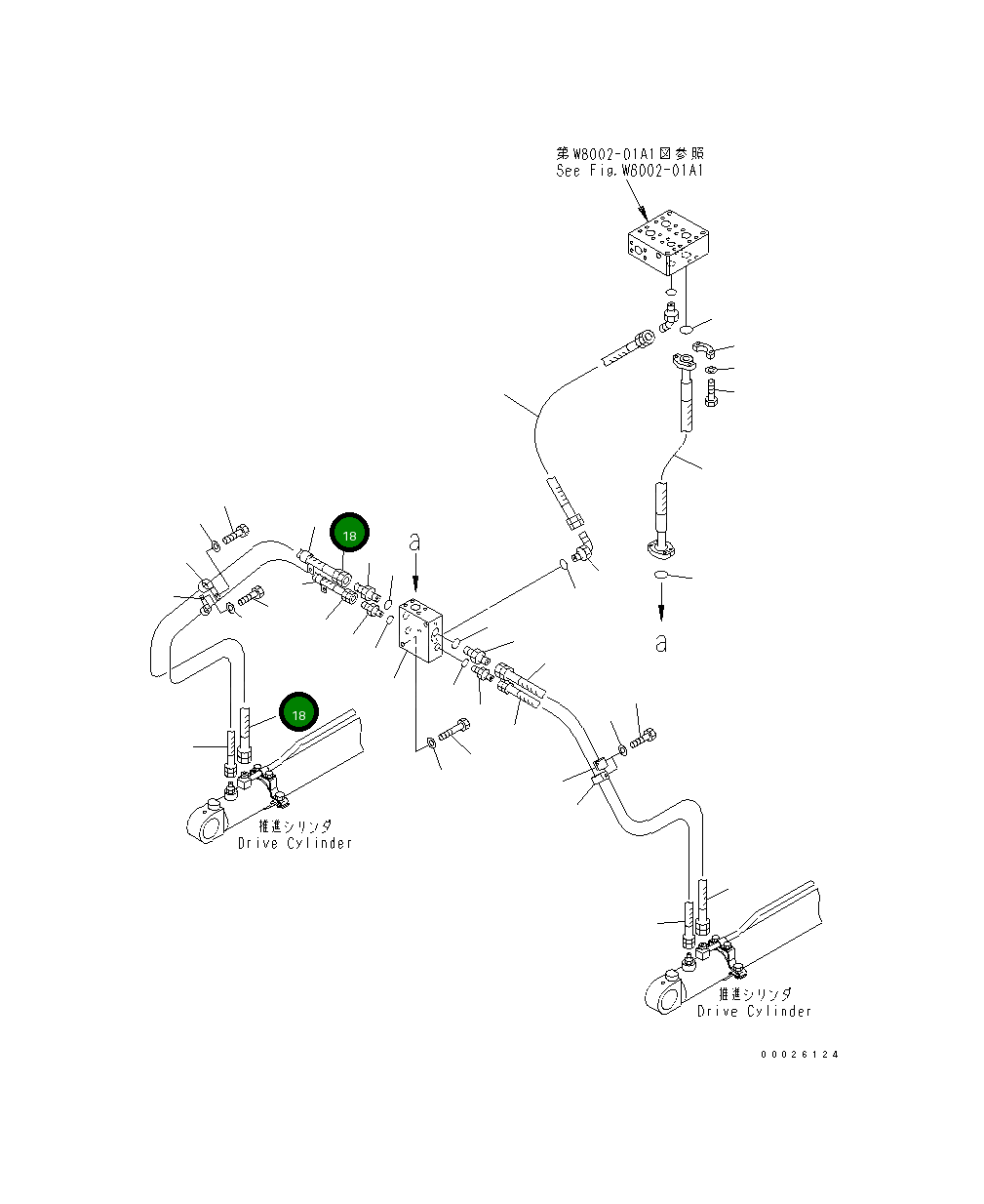 Шланг 07071-00315 Komatsu
