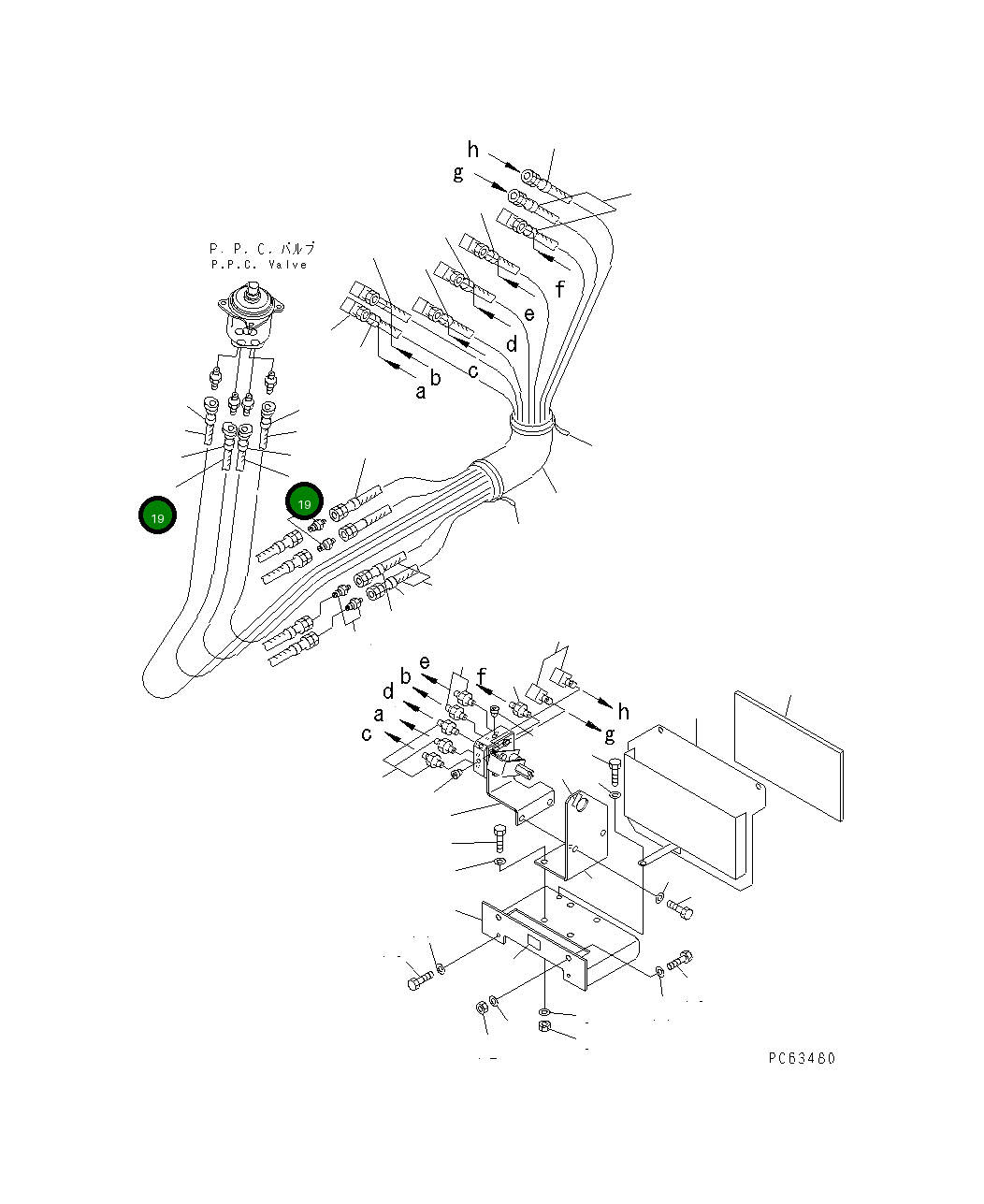 Шланг 20M-916-8130 Komatsu