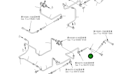 Шланг 02753-204A7 Komatsu