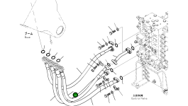 Шланг 205-62-34621 Komatsu