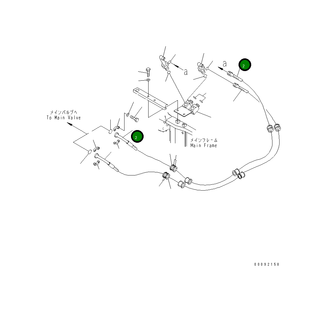 Шланг 14X-78-21410 Komatsu
