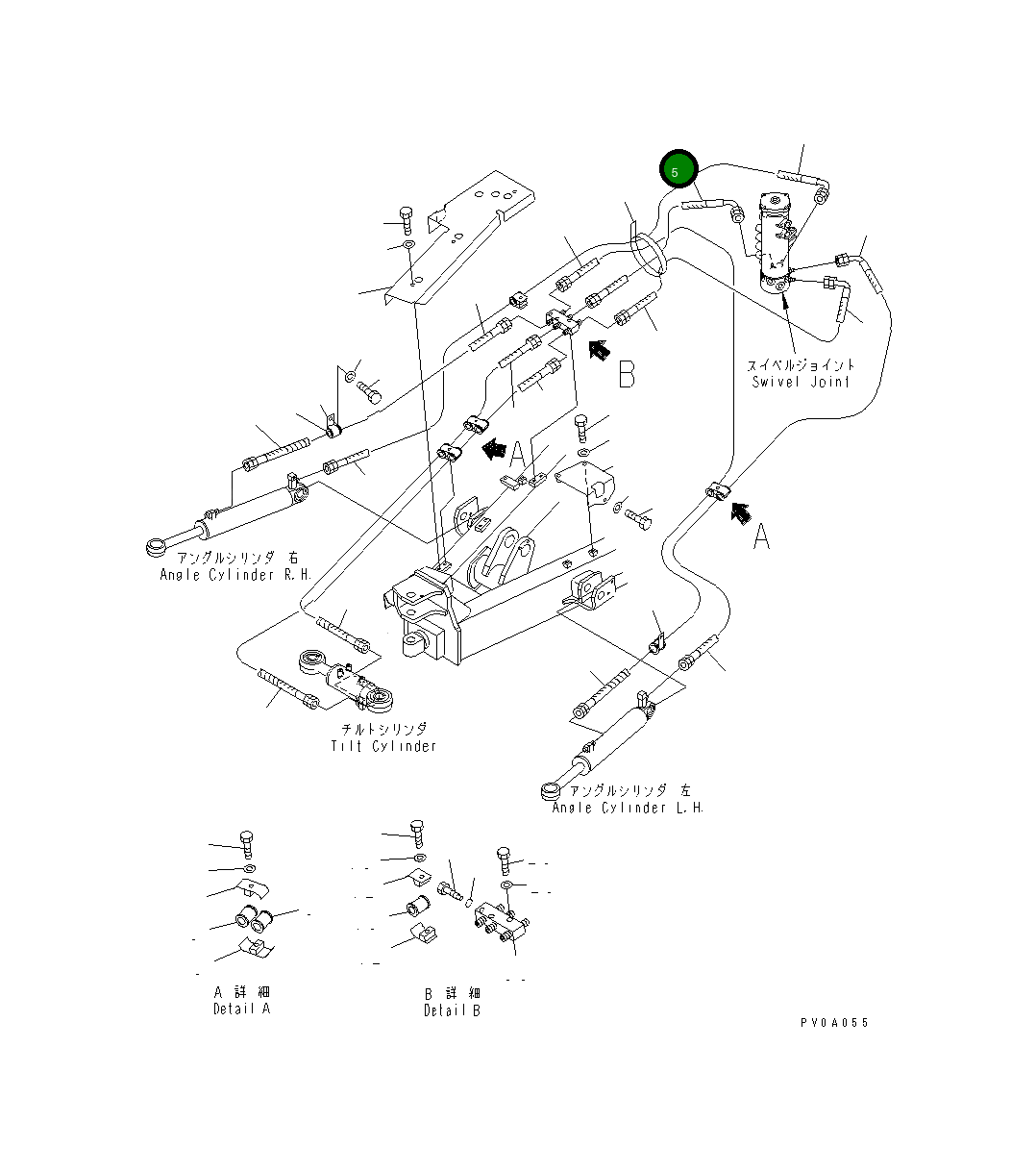 Шланг 22N-910-1450 Komatsu